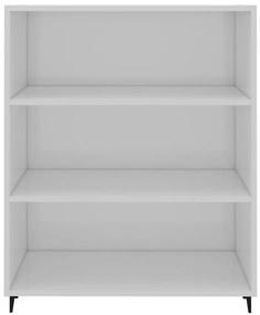 vidaXL Ντουλάπι Γυαλιστερό Λευκό 69,5x32,5x90 εκ. Επεξεργασμένο Ξύλο