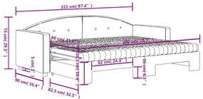 ΚΑΝΑΠΕΣ ΚΡΕΒΑΤΙ ΣΥΡΟΜΕΝΟΣ ΡΟΖ 80X200 ΕΚ. ΒΕΛΟΥΔΙΝΟΣ ΣΤΡΩΜΑΤΑ 3197321