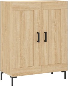 vidaXL Ντουλάπι Sonoma δρυς 69,5 x 34 x 180 εκ. από Επεξεργασμένο Ξύλο