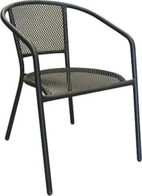 FONTANA πολυθρόνα dining Αλουμίνιο Ανθρακί   1τμχ