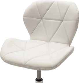 Καρέκλα γραφείου εργασίας Frea II pakoworld PU λευκό