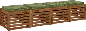 vidaXL Μαξιλάρια καθιστικού 4 κομματιών VUGHT 4 pcs 100% Πολυεστέρας
