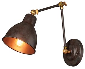 Φωτιστικό Επίτοιχο Aca EG168871WR THALASSA Σκουριά Χαλκού (Rusty)