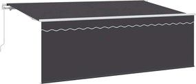 vidaXL Σκηνίτσα Αναδιπλούμενη Ανθρακί 400 x 200 cm