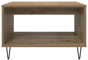 vidaXL Τραπεζάκι σαλονιού artisan δρυς 60 x 50 x 40 εκ