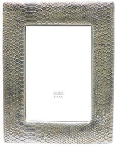 Κορνίζα Trim 023184 13x18cm Silver Γυαλί,Polyresin