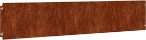 vidaXL Περίγραμμα γκαζόν 10 τμχ. 20 x 103 cm Σκ rusty