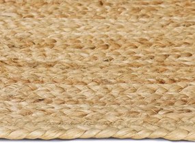 vidaXL Χαλιά χώρου Φυσικό 240 x 240 cm Γιούτα