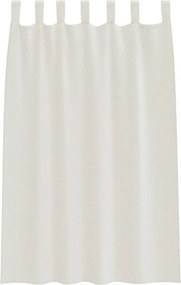 vidaXL Κουρτίνα βυσσινί 2 pcs Κρεμ 175 x 140 εκ. Πολυεστέρας