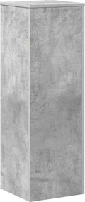 vidaXL Βάσεις Φυτών Γκρι Σκυρ. 33x33x100 εκ. Επεξεργασμένο Ξύλο
