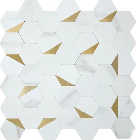 Αυτοκόλλητα Πλακάκια (Σετ 2τμχ) A-S Mina White 223867A