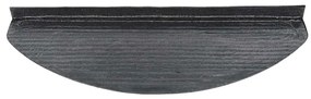 vidaXL Πατάκια Σκάλας Αυτοκόλλητα 30 τεμ. Μαύρα 65 x 22,5 x 3,5 εκ.