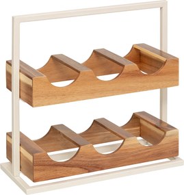 Μπουκαλοθήκη 6 Θέσεων (36x15x35) F-V Rack 190137