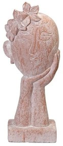 Διακοσμητική Φιγούρα Πρόσωπο KUN302 20x15x49cm Somon Espiel Magnesium