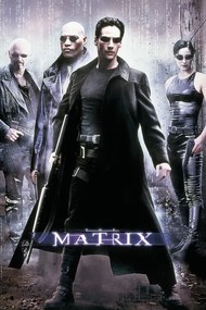 Εκτύπωση τέχνης Matrix - Χάκερ, (26.7 x 40 cm)