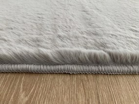 Χαλί 160x230 Γουνάκι Felicity Silver Grey