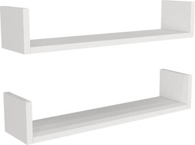 Wall Shelf Iris - White White