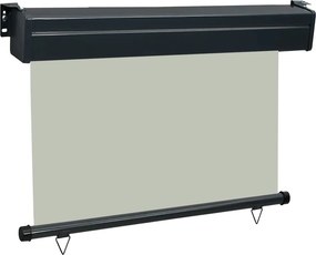 vidaXL Σκίαστρο Βεράντας Πλαϊνό Γκρι 85 x 250 εκ.