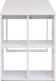 vidaXL Γραφείο Λευκό 120 x 60 x 75 εκ.