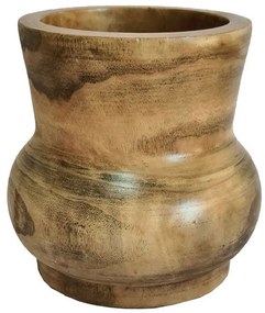 Βάζο Cedar 032257 26x26x25 Brown Ξύλο