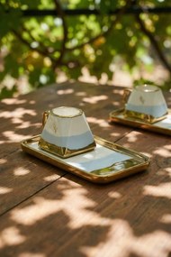Stewehome Σετ πορσελάνινων φλιτζανιών καφέ για 6 άτομα Πολύχρωμο
