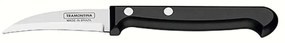 Μαχαίρι Ξεφλουδίσματος Ultracorte 020.23851.103 7,6cm Inox-Black Tramontina Stainless Steel