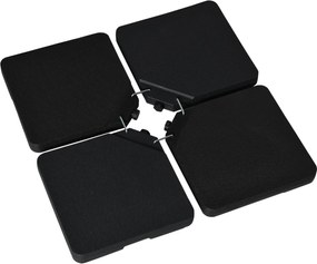 Βάση ομπρέλας Βάρος ομπρέλας 4 μερών, βάση ομπρέλας για πρόβολο ομπρέλα άμμο/νερό έως 60/70 κιλά