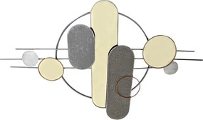 Διακόσμηση τοίχων DKD Home Decor Γκρι (Ανακαινισμenα C)