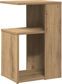 vidaXL Βοηθητικό Τραπέζι Αρτισιανή Δρυς 36x30x56 εκ. Επεξ. Ξύλο