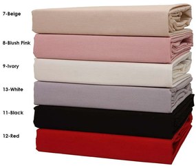 Σεντόνι Μεμονωμένο Luxury Unicolour 7 Beige Anna Riska Ημίδιπλο 170x270cm 100% Cotton Satin