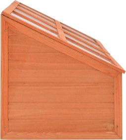 vidaXL Θερμοκήπιο 180 x 57 x 62 εκ. Ξύλινο