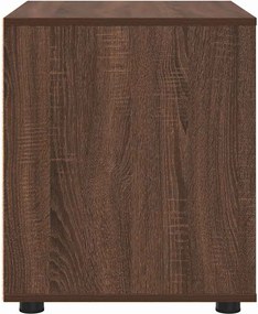 vidaXL Ντουλάπι αποθήκευσης Καφέ δρυς 60 x 48 x 57 εκ