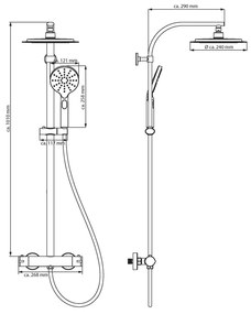 SCHÜTTE ΣΕΤ ΣΤΗΛΗΣ ΝΤΟΥΣ MADURA FRESH ΜΑΥΡΟ ΜΑΤ 429383