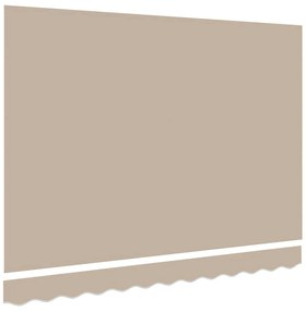 vidaXL Ύφασμα αντικατάστασης τέντας Μπεζ 350 x 250 εκ Καραβόπανο