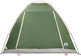 vidaXL Σκηνή Camping με στέγη Πράσινο 2 Άτομα Πολυεστέρας και Χάλυβας