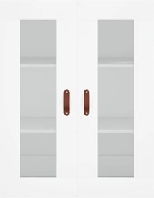 vidaXL Ντουλάπι Τοίχου Λευκό 69,5 x 34 x 90 εκ.