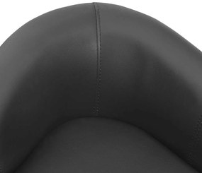 vidaXL Καναπές-Κρεβάτι Σκύλου Γκρι 67x41x39 εκ. από Συνθετικό Δέρμα