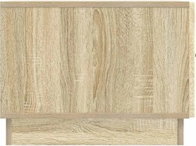vidaXL Τραπεζάκι σαλονιού Sonoma Δρυς 49 x 50 x 37 εκ.