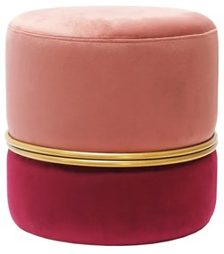 OMBRE ΣΚΑΜΠΩ ΡΟΖ BORDEAUX D40xH40cm 16-0456