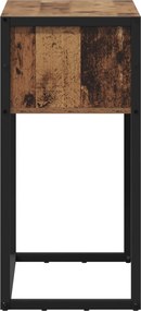 vidaXL End Table Παλιό Ξύλο 100 x 36 x 75 εκ. Επεξεργασμένο ξύλο