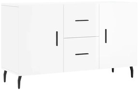 vidaXL Ντουλάπι Γυαλιστερό Λευκό 100 x 36 x60 εκ. Επεξεργασμένο Ξύλο