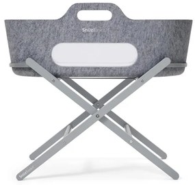 Καλαθούνα SNUZ SNUZBASKIT DARK GREY & ΞΥΛΙΝΗ ΒΑΣΗ DOVE