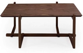 Τραπέζι Σαλονιού Trabzon 141HWR1101 120x76x43cm Walnut