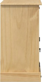 vidaXL Ντουλάπι Corona 80 x 40 x 75 εκ. από Μασίφ Ξύλο Πεύκου