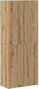 vidaXL Γραφείο Ντουλάπι Artisan Oak 60 x 32 x 152,5 εκ