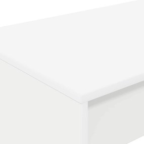 vidaXL Κρεβάτι Γραφείο Λευκό 100 x 45 x 75 cm Επεξεργασμένο ξύλο