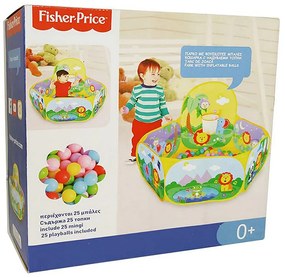 Πισίνα με Μπαλάκια Reig 50 x 50 x 50 cm Zώα 25 Μπάλες