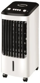 AIR COOLER ΛΕΥΚΟ-ΜΑΥΡΟ 4L 80W Eurolamp 300-24501