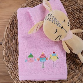 Πετσέτες Παιδικές Tweet So Sweet - Lovely (Σετ 2τμχ) Lilac Nef-Nef Homeware Towels Set 70x140cm 100% Βαμβάκι