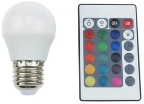 Λάμπα LED Diolamp RGBW Dimmable E27/8W/3000K/650Lm A608RGBWN